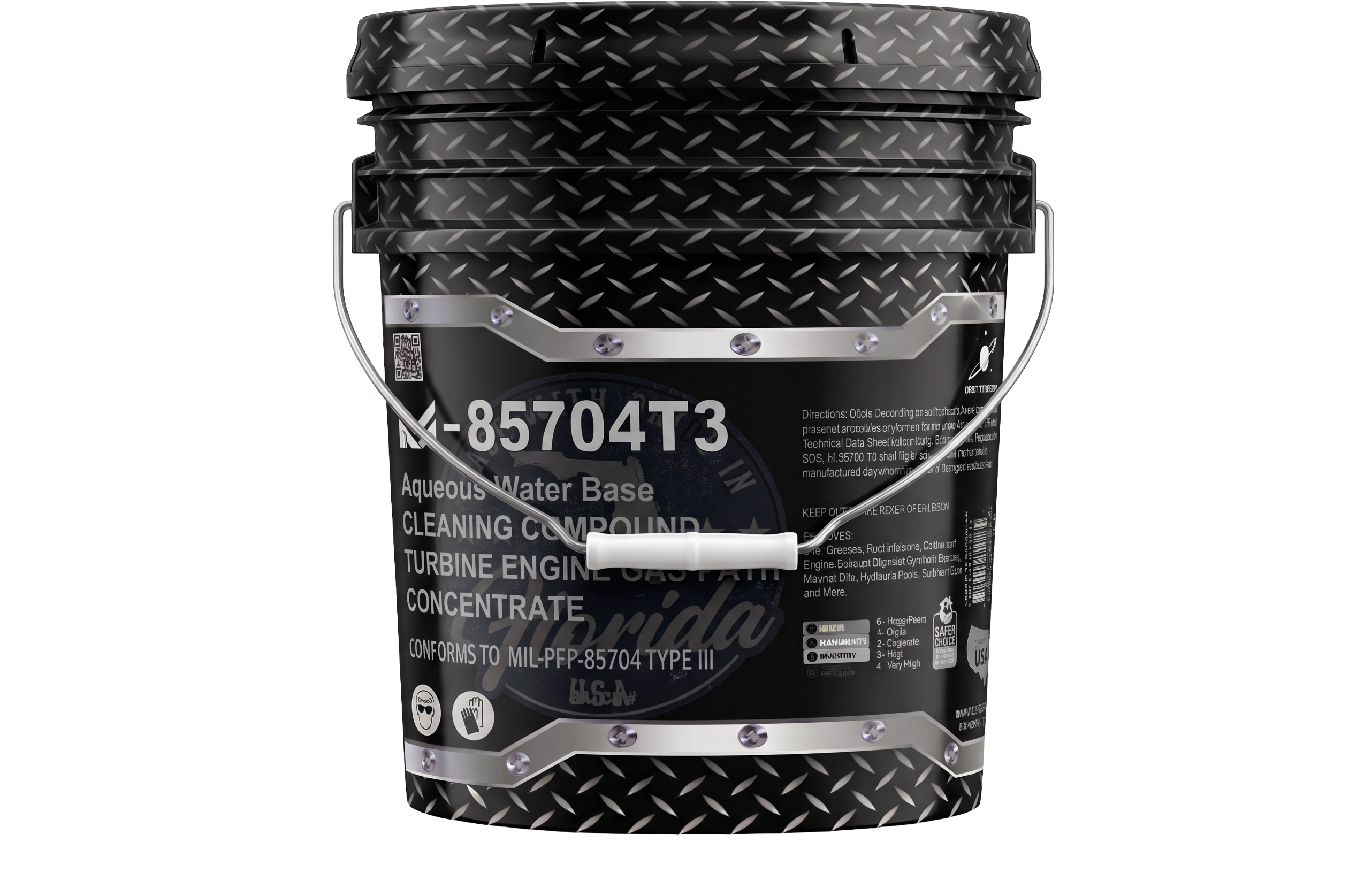 M-85704T3-5 concentrated turbine engine gas path cleaner, five gallons