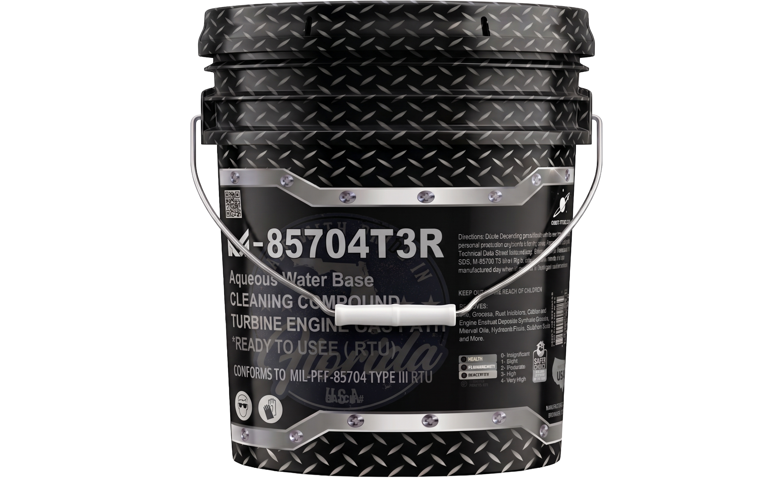M-85704T3R-5 ready-to-use turbine engine gas path cleaner, five gallons