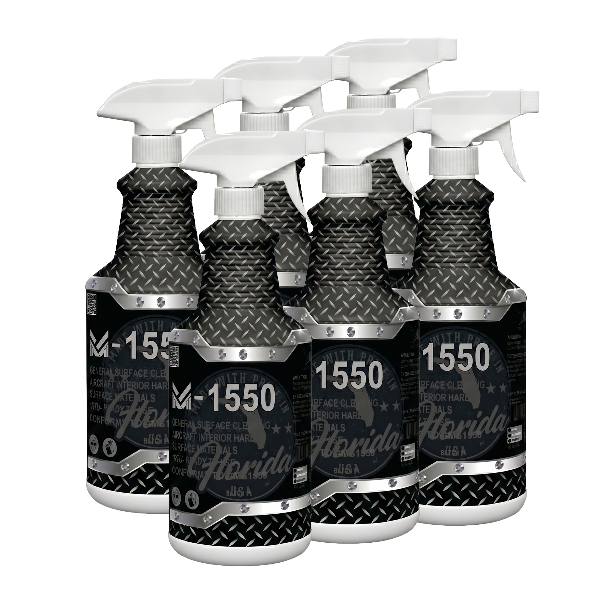 M-1550 Aircraft Interior Cleaner product packaging image 2