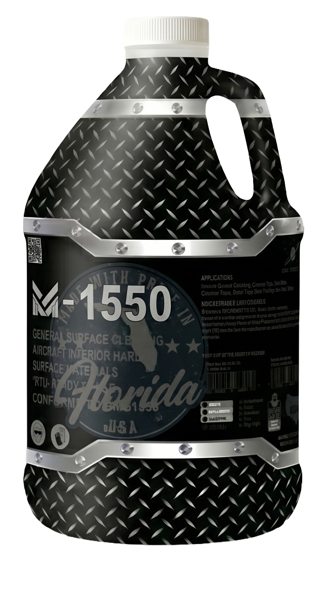 M-1550 Aircraft Interior Cleaner product packaging image 3