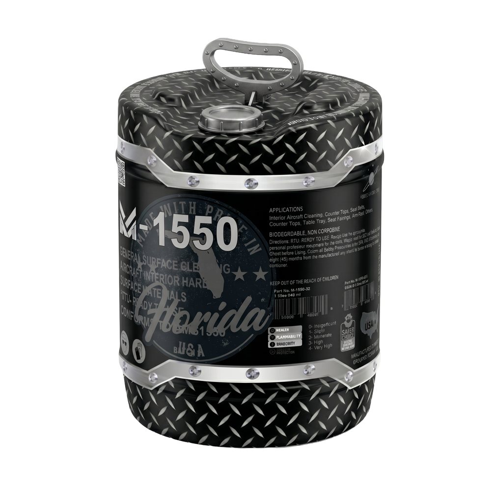 M-1550 Aircraft Interior Cleaner product packaging image 5