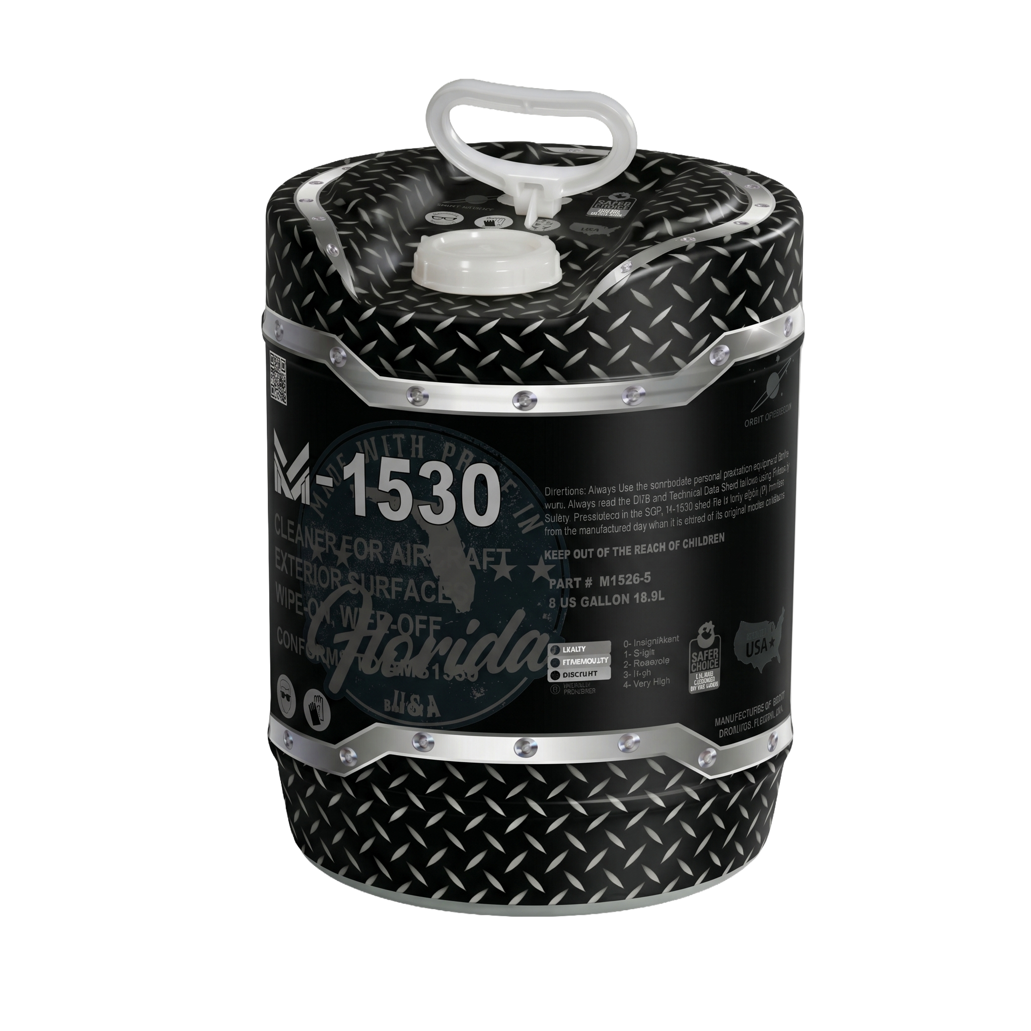 M-1530-5 Aircraft Exterior Cleaner, AMS 1530, five-gallon container
