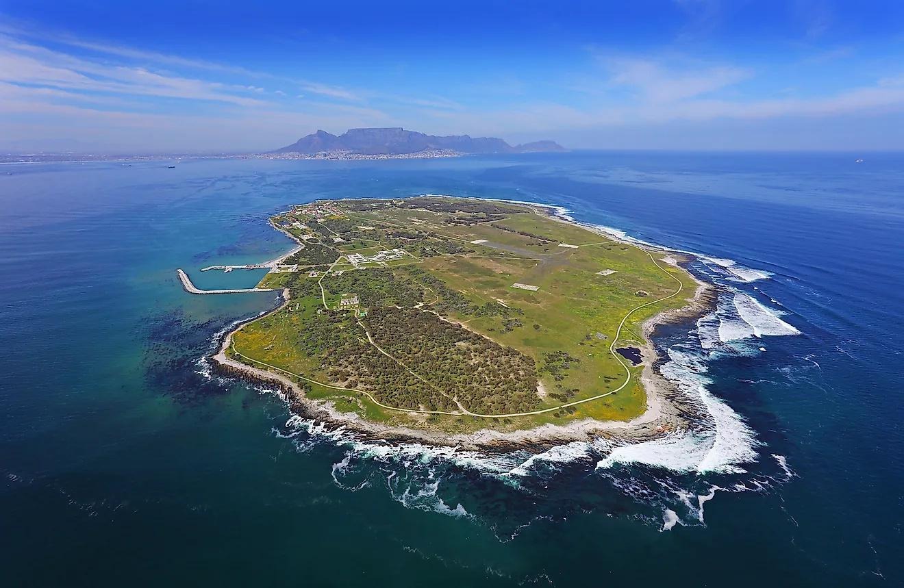 Robben Island and Table Mountain