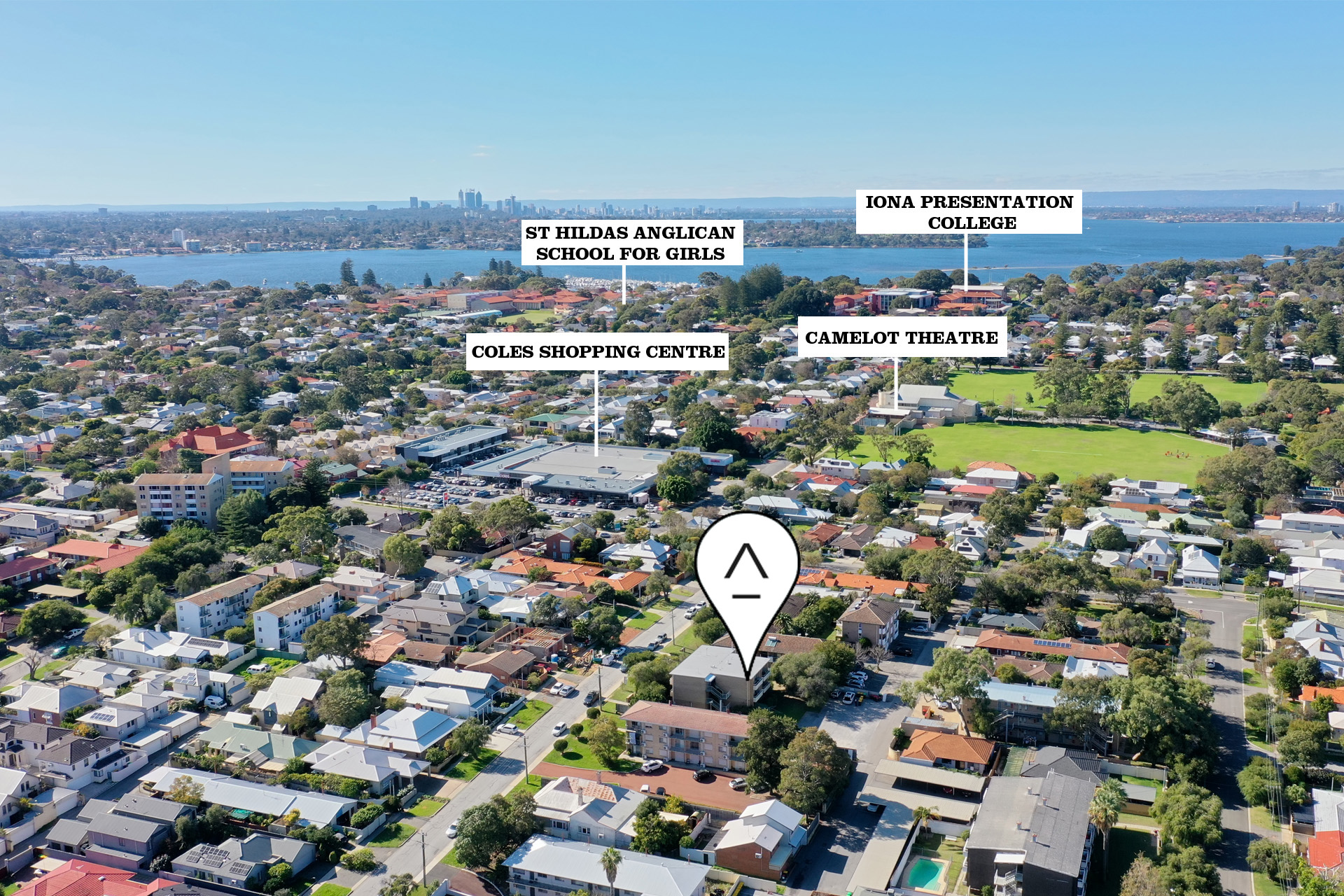 11/10 Murray Avenue, Mosman Park Aerial 1