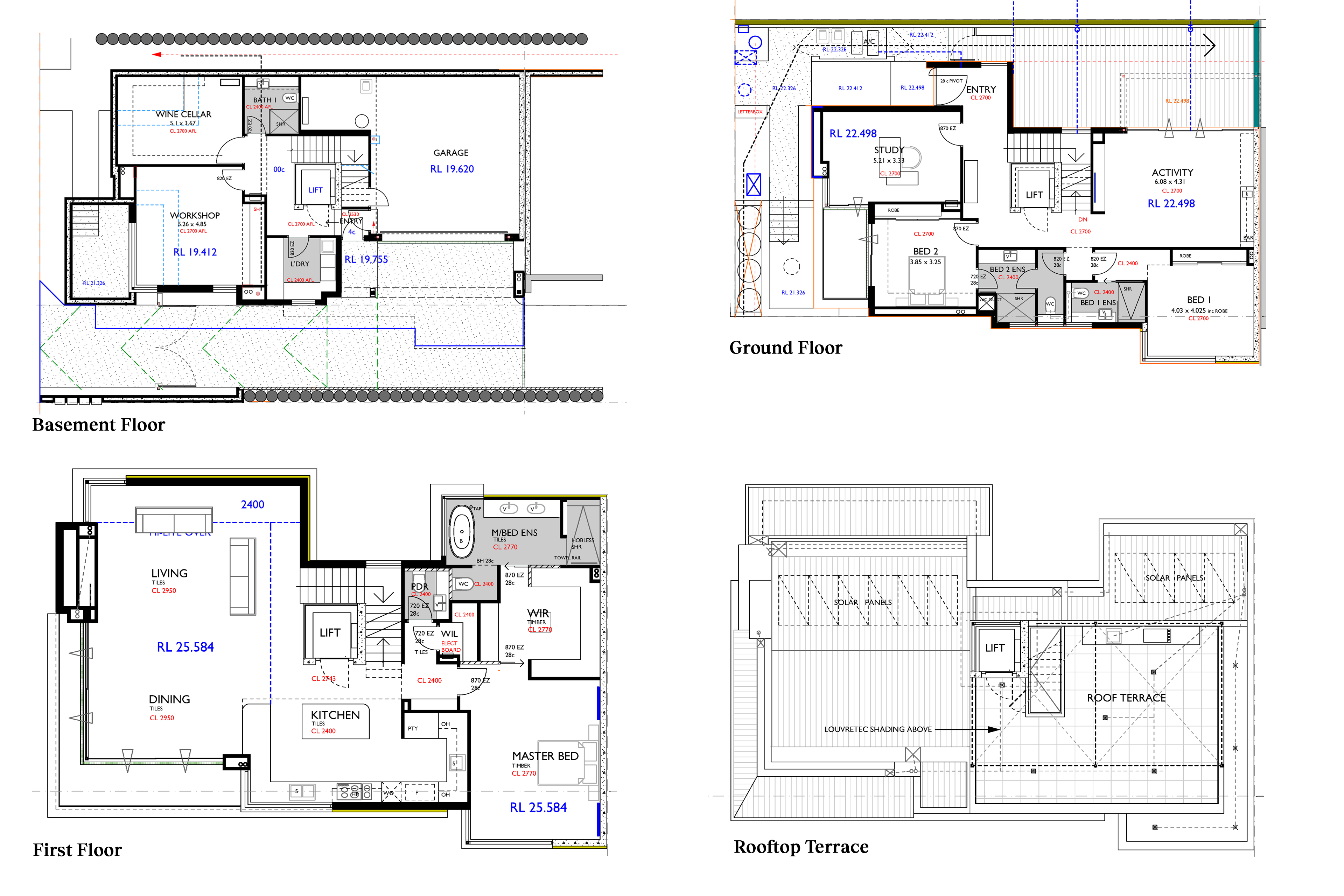 2a Gadsdon Street Cottesloe Floor Plan