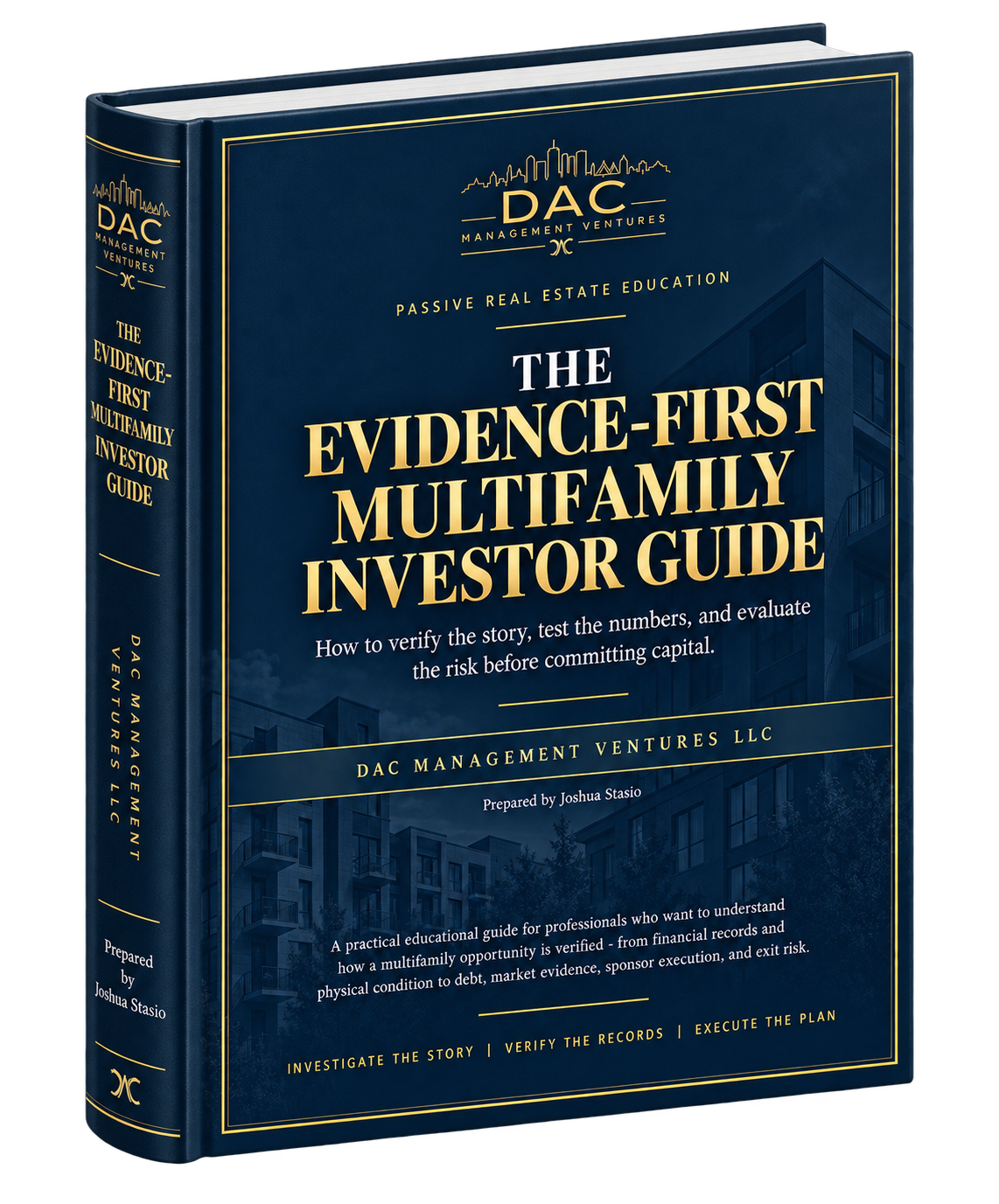 The Evidence-First Multifamily Diligence Checklist
