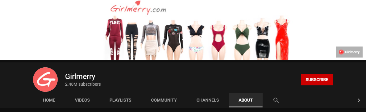 Girlmerry YouTube Channel