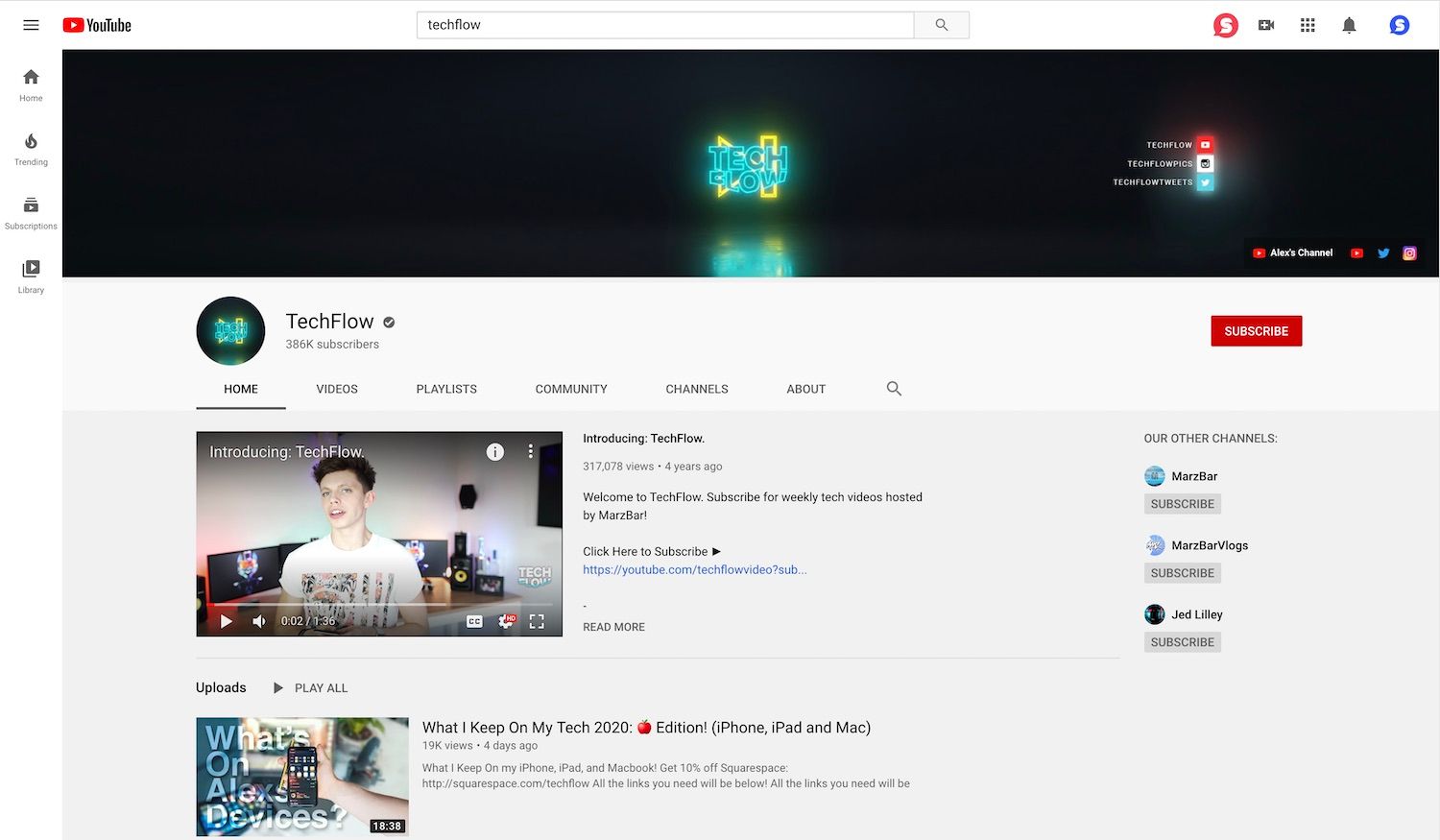 Introduce your YouTube channel with a short but attractive trailer. 
