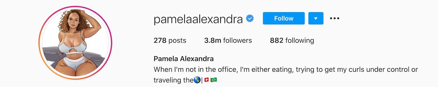 Pamela Alexandra Instagram