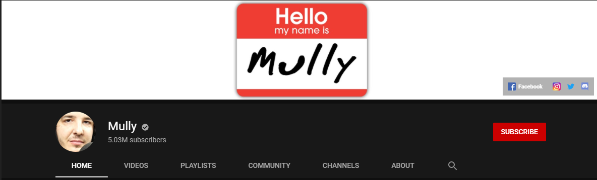 Mully YouTube Channel