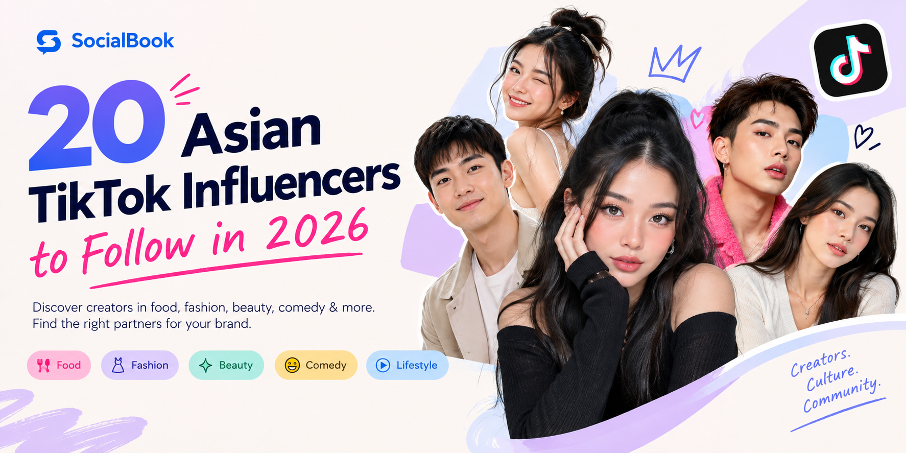 20 Asian TikTok Influencers to Follow in 2026