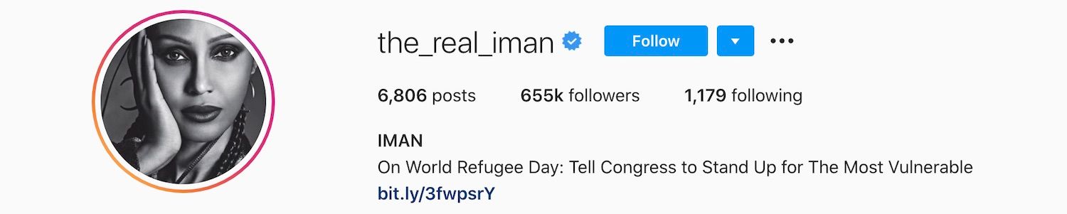 Iman Abdulmajid Instagram