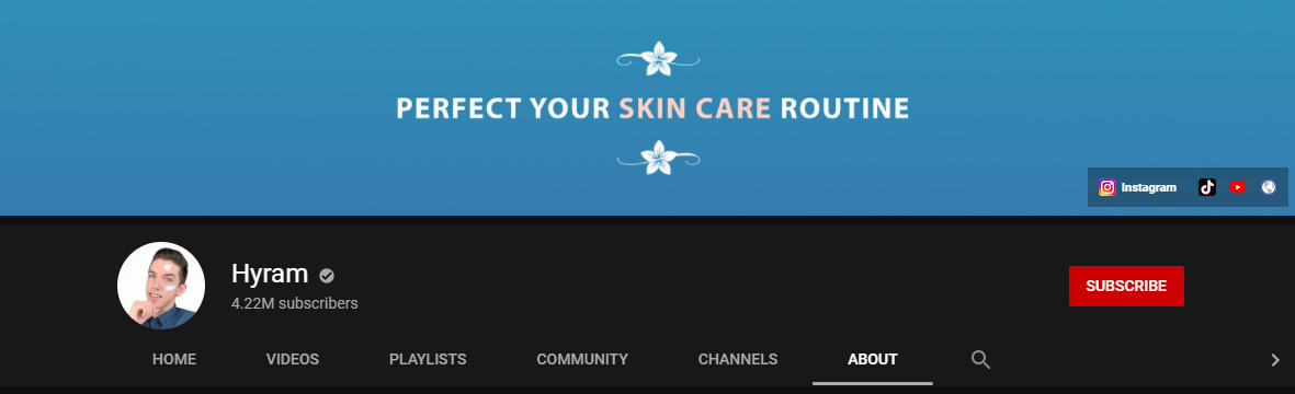 Hyram YouTube Channel