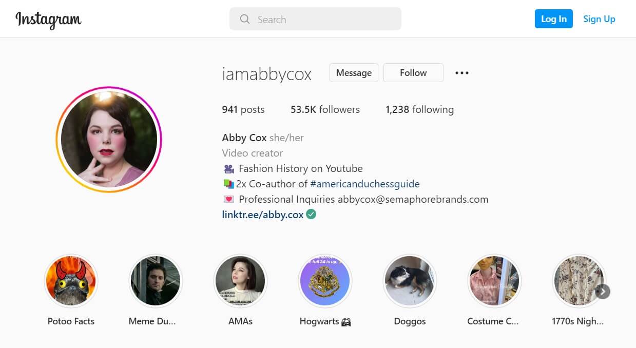 Try YouTuber's other social media channels for the email.