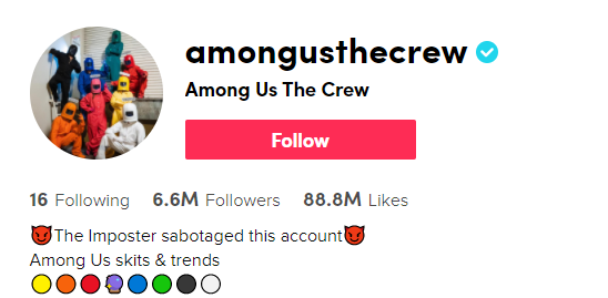 Among Us The Crew TikTok