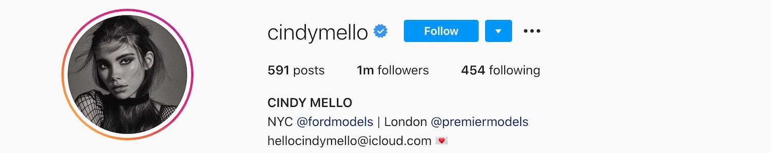 Cindy Mello Instagram