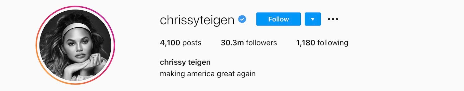 Chrissy Teigen Instagram