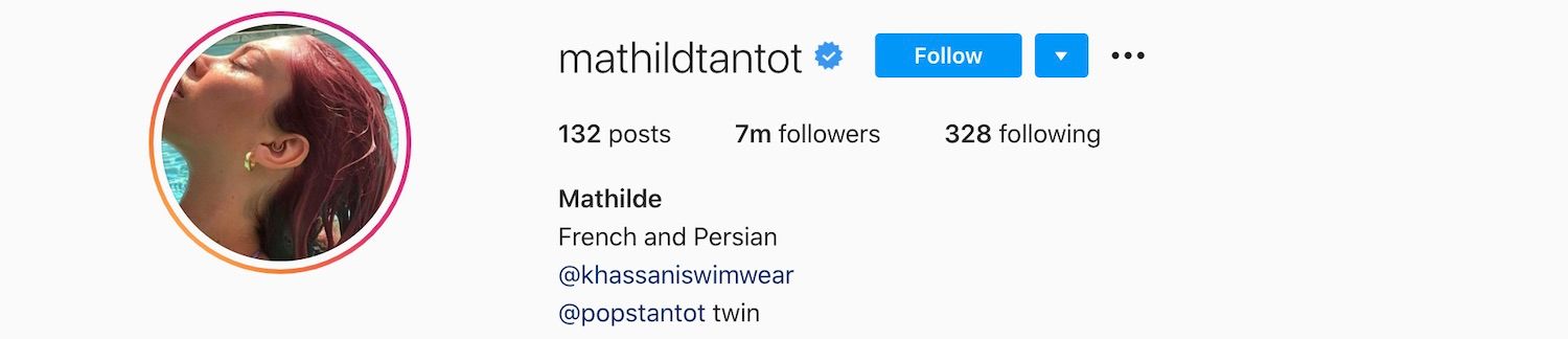 Mathilde Tantot Instagram