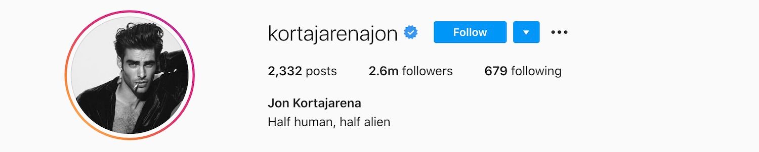 Jon Kortajarena Instagram