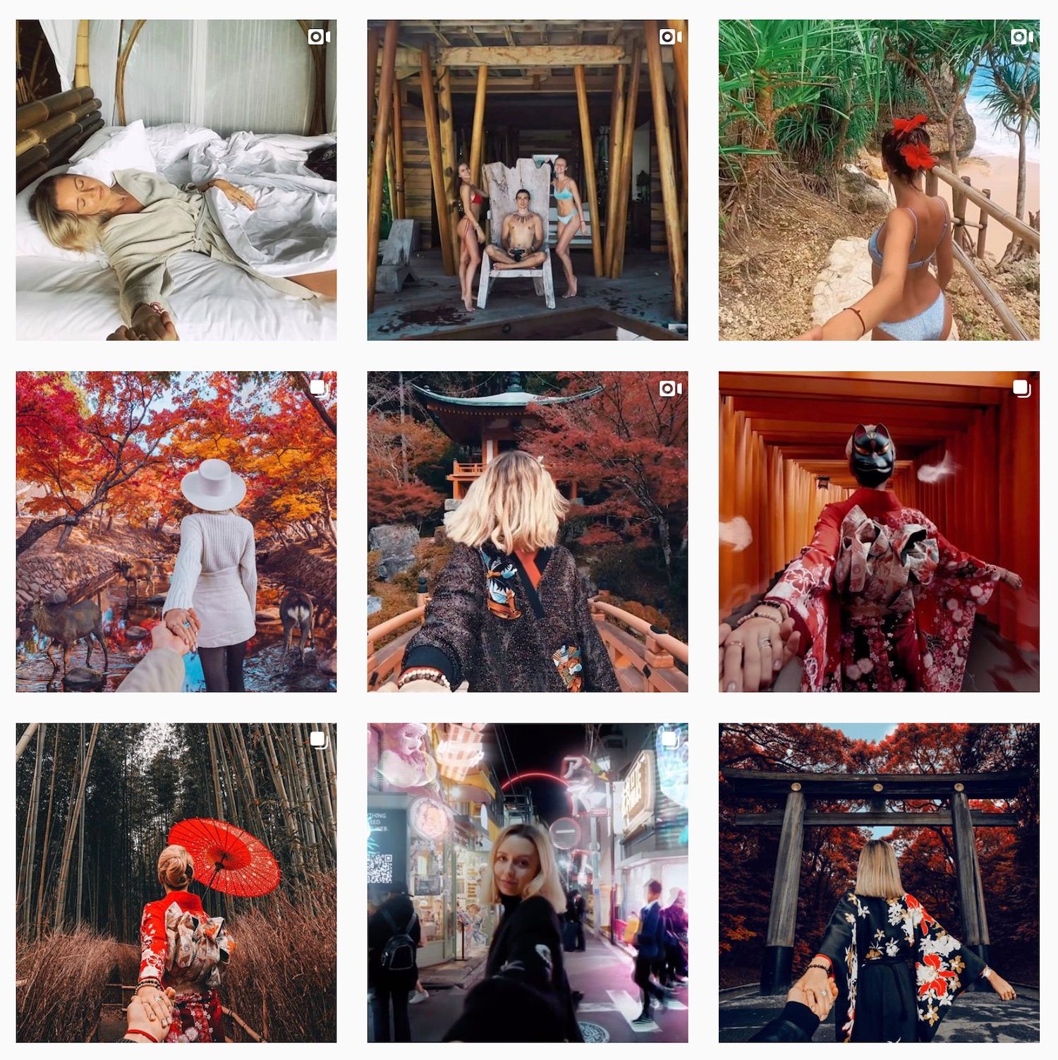 MURAD OSMANN's 'Follow Me' series on Instagram.