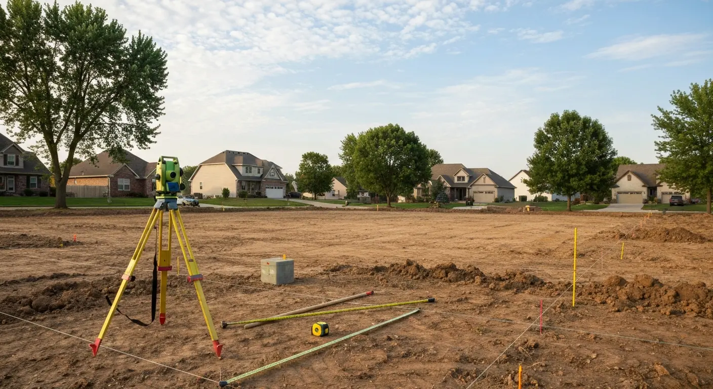 Construction site prep