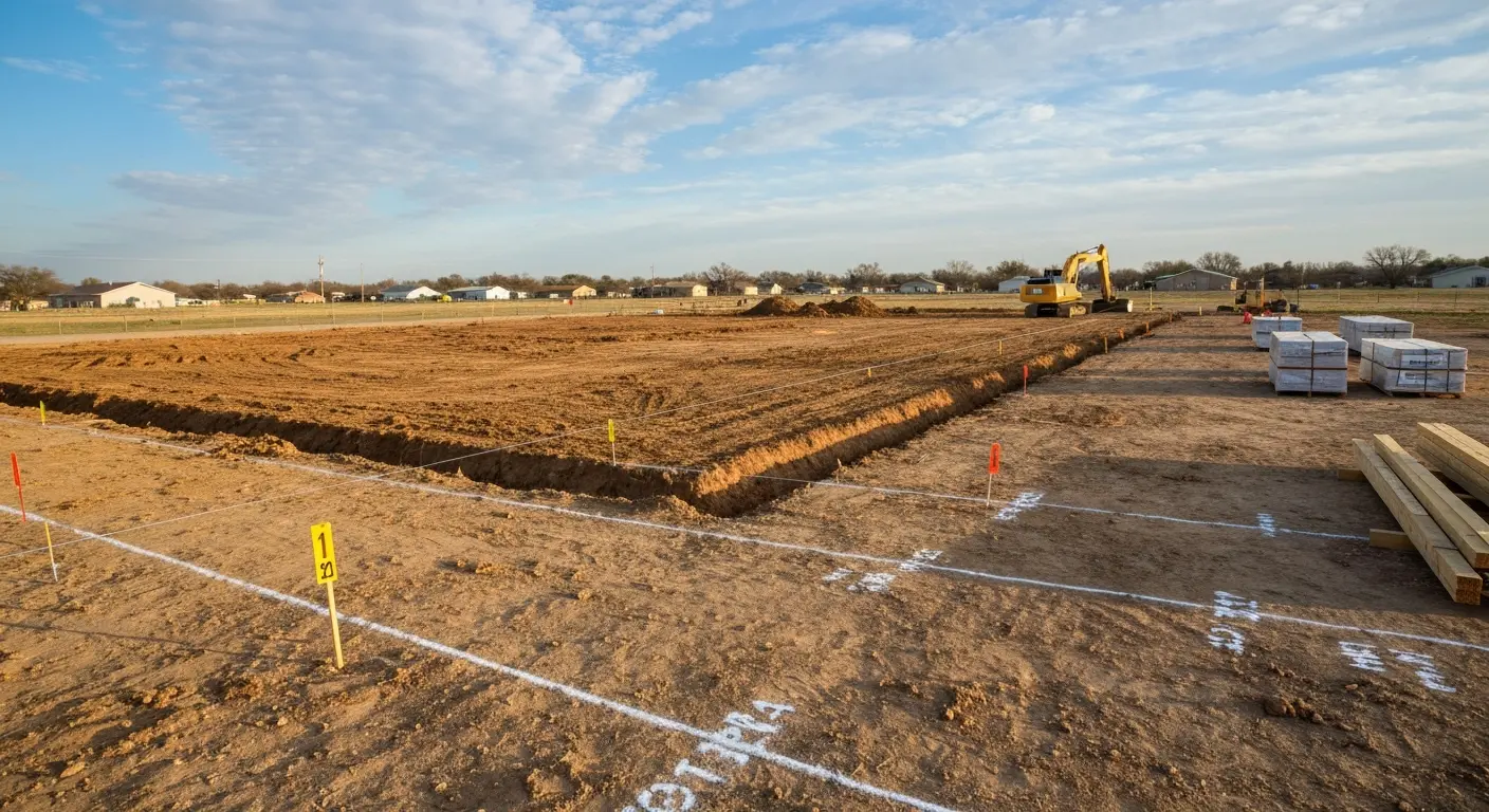 Construction site preparation in Sterling