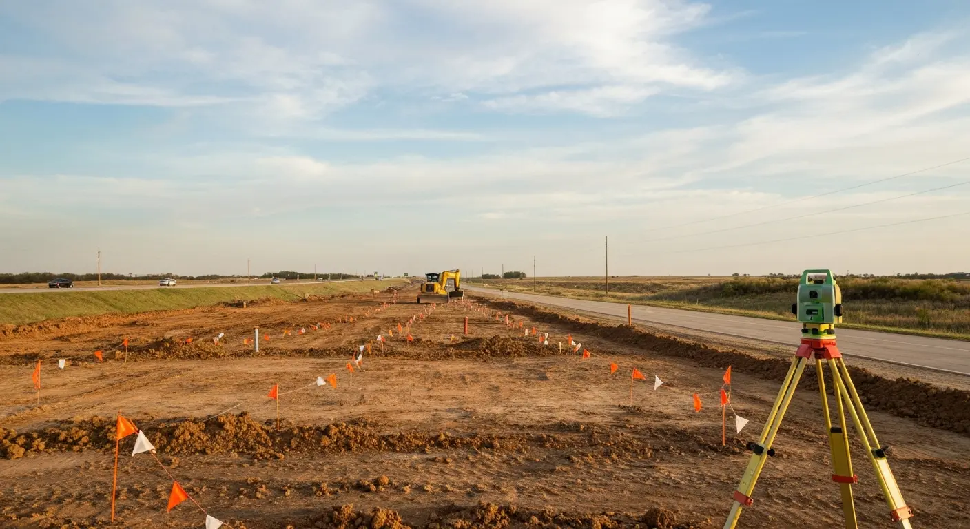 Construction site preparation