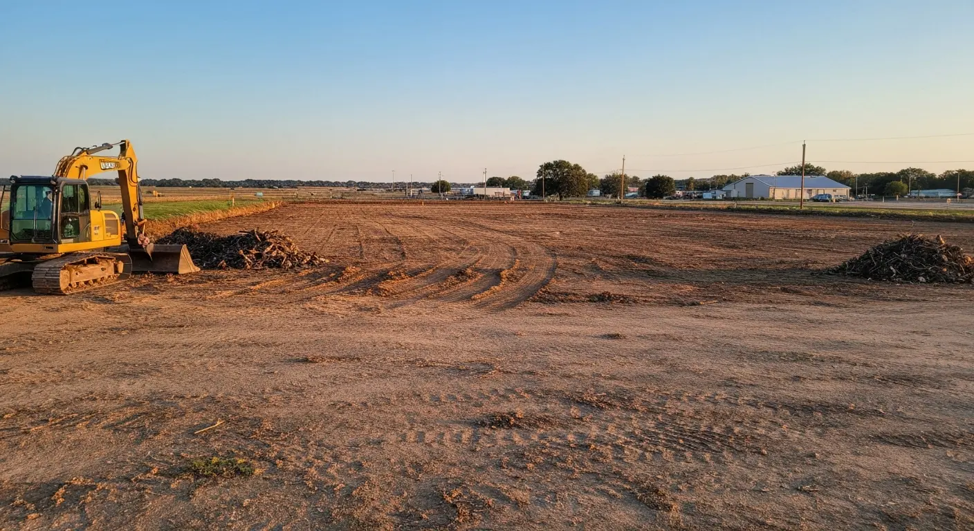 Land clearing service near Altus