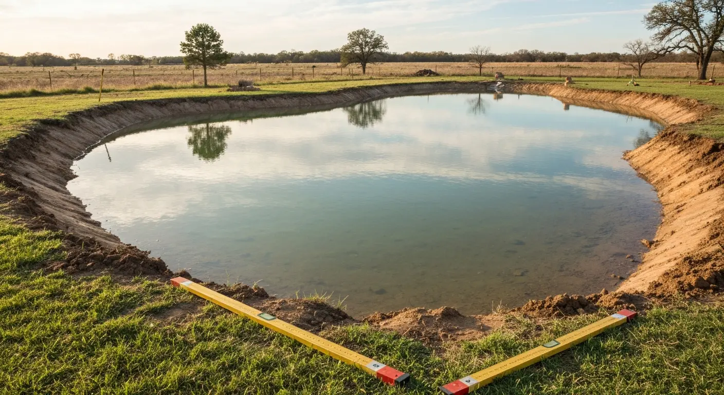 Pond construction