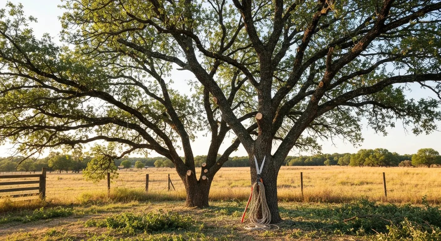 Tree trimming and pruning near Carnegie OK