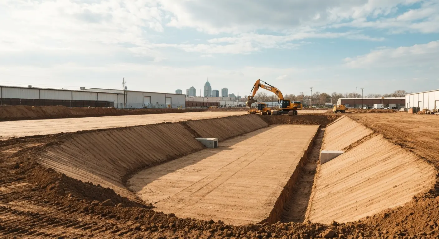 Commercial excavation and grading