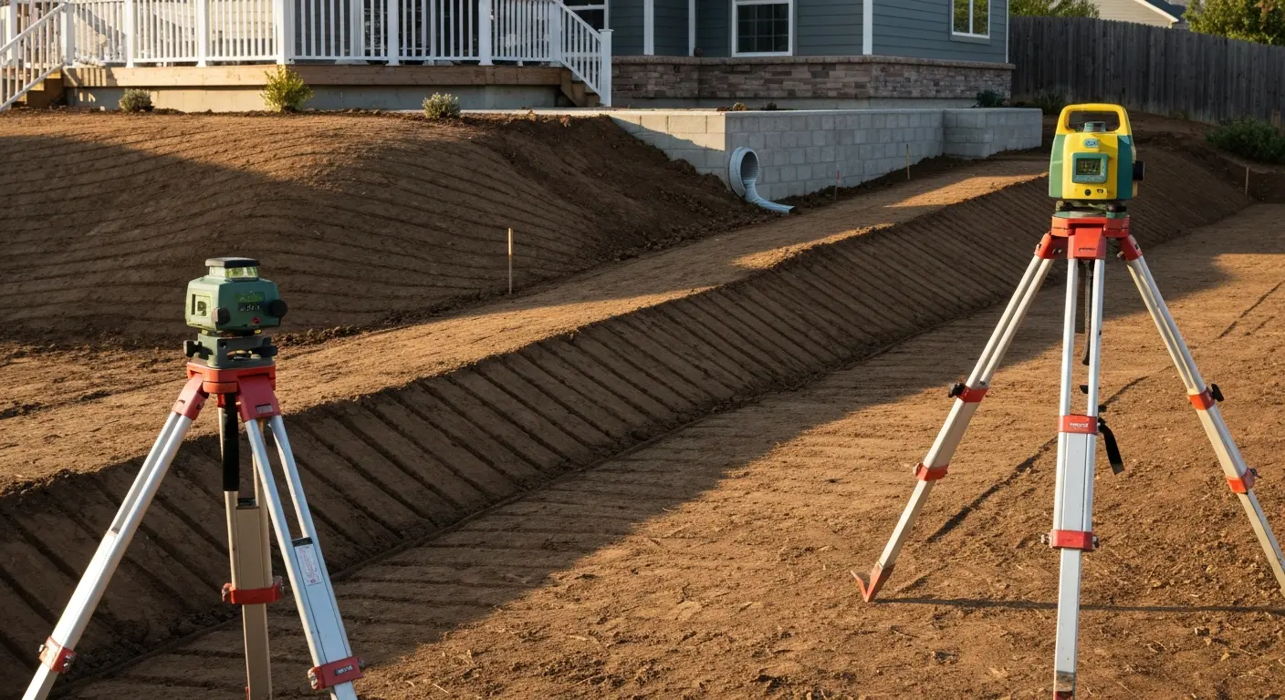 Grading and leveling