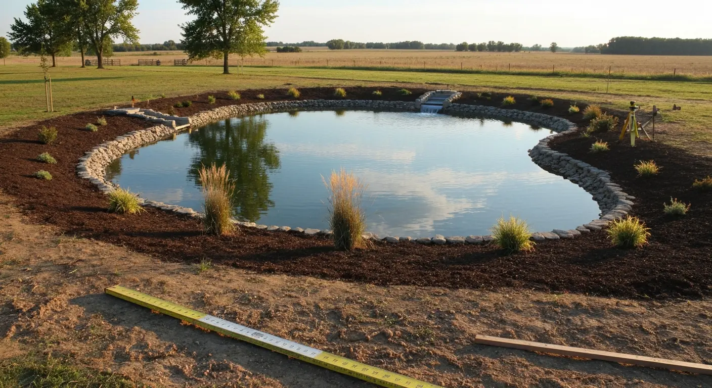 Pond construction