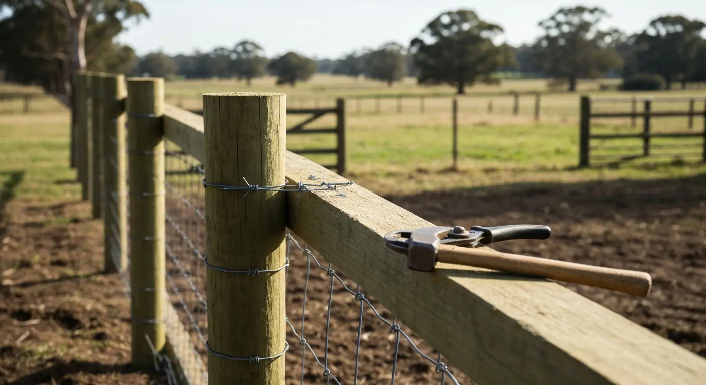 Fence repair and maintenance
