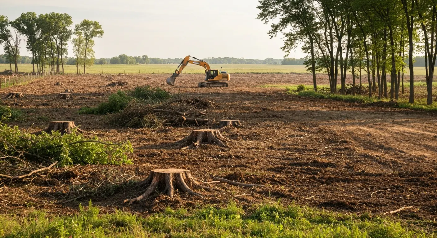 Land clearing project