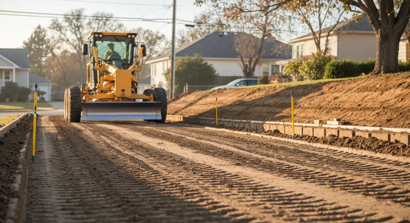 Driveway preparation