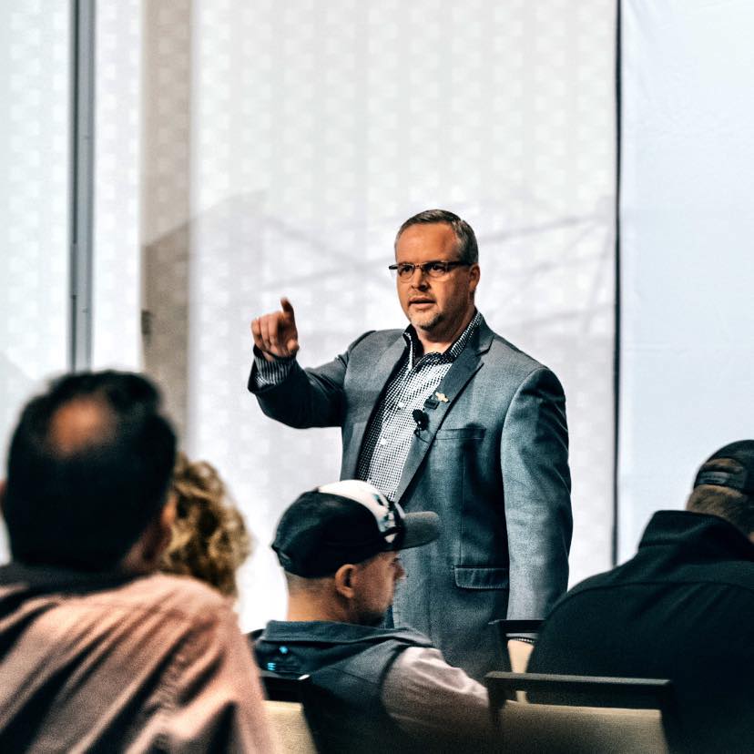 Contractor achieving sales goals using insights gained from Top Rep Training's expert team