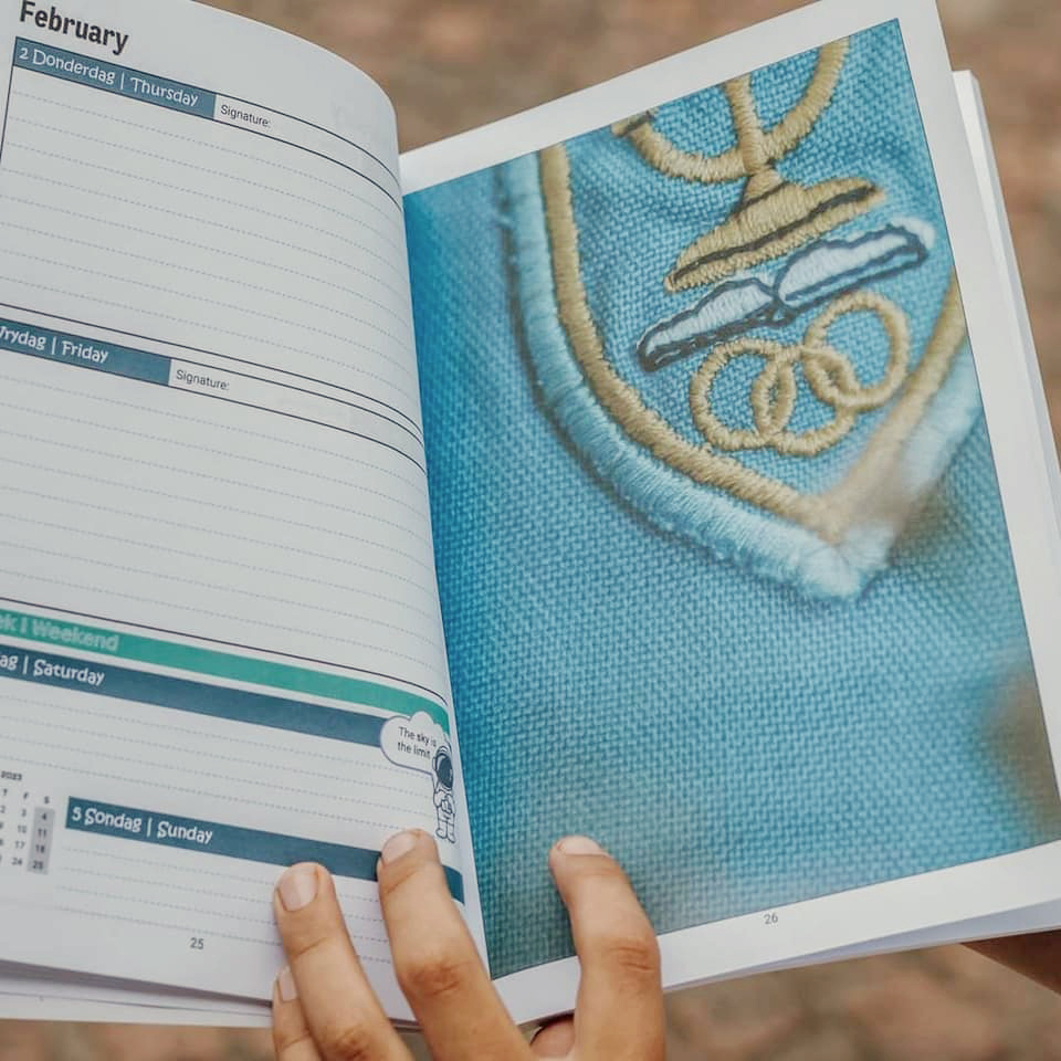 Printed school materials ready for the classroom