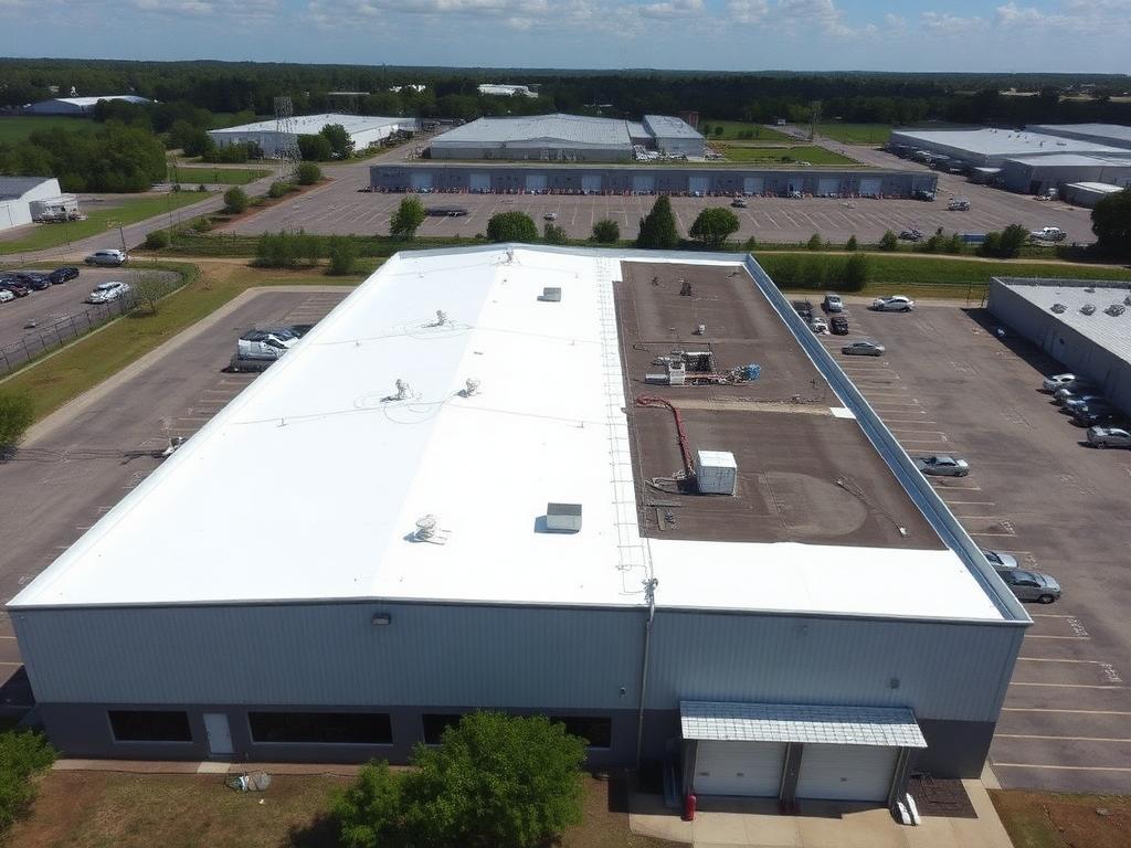 Warehouse Roof Coating