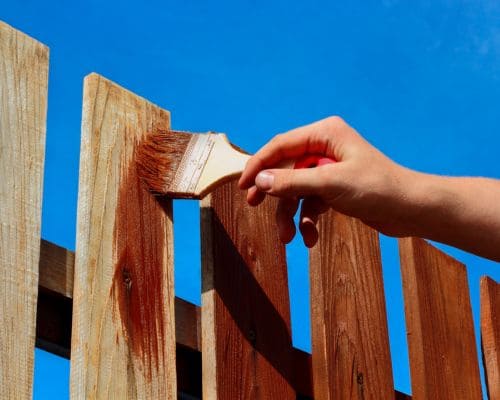Avon Fence Staining