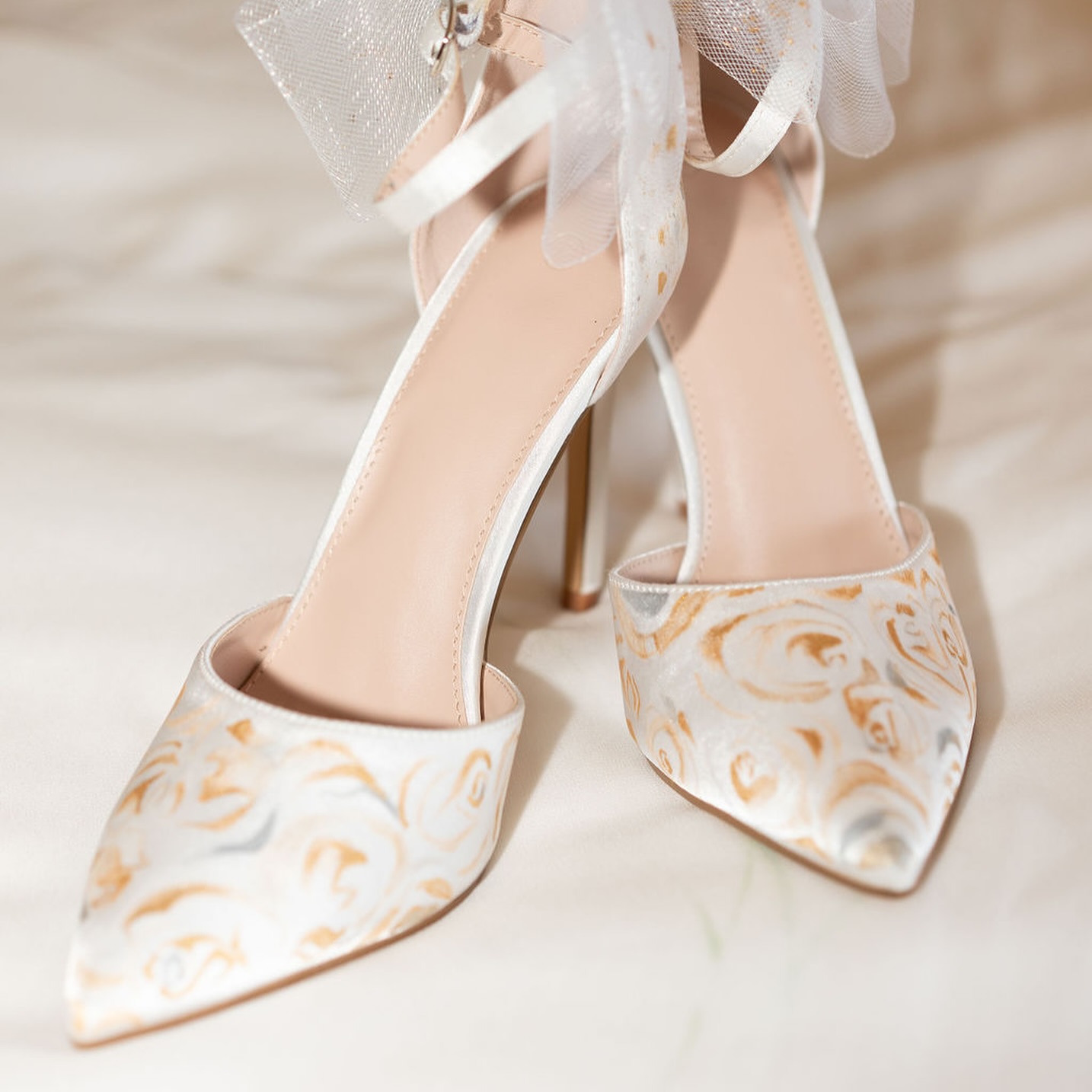 ZB Couture hand-painted gown