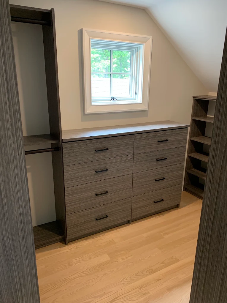 Custom closet project — The Tailored Closet of Southern Maine