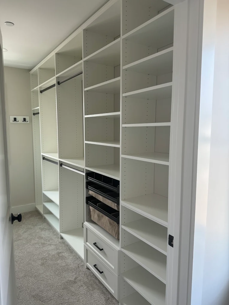 Custom closet project — The Tailored Closet of Southern Maine