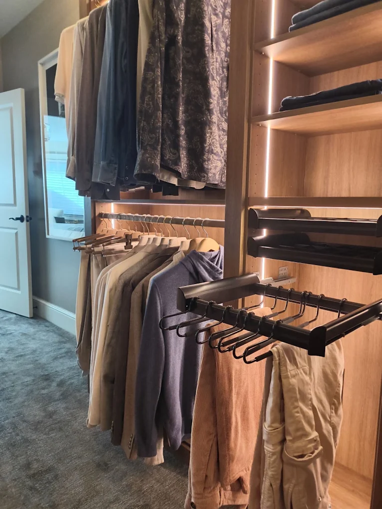 Custom closet by The Tailored Closet of Southern Maine