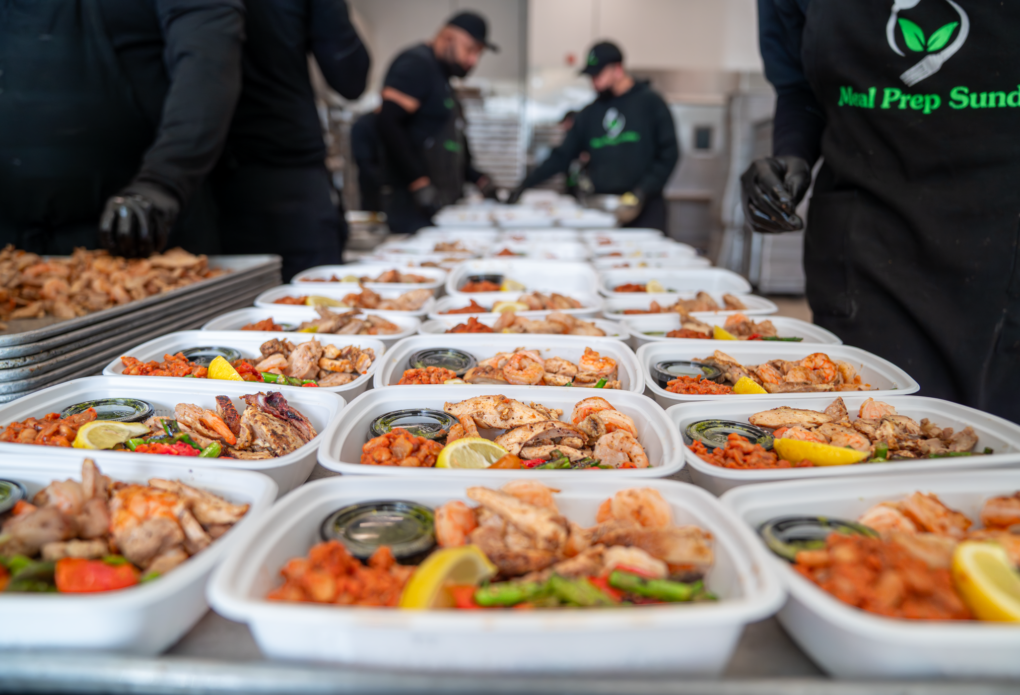 Food prepared
