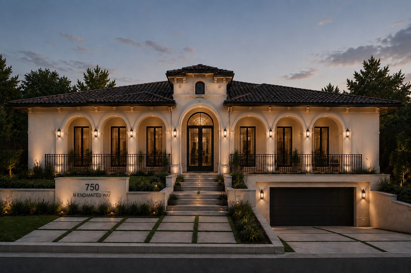Spanish Colonial fire rebuild Pacific Palisades Marquez Knolls