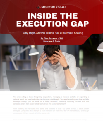 Inside the Execution Gap report cover