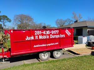 Dumpster rental in Humble