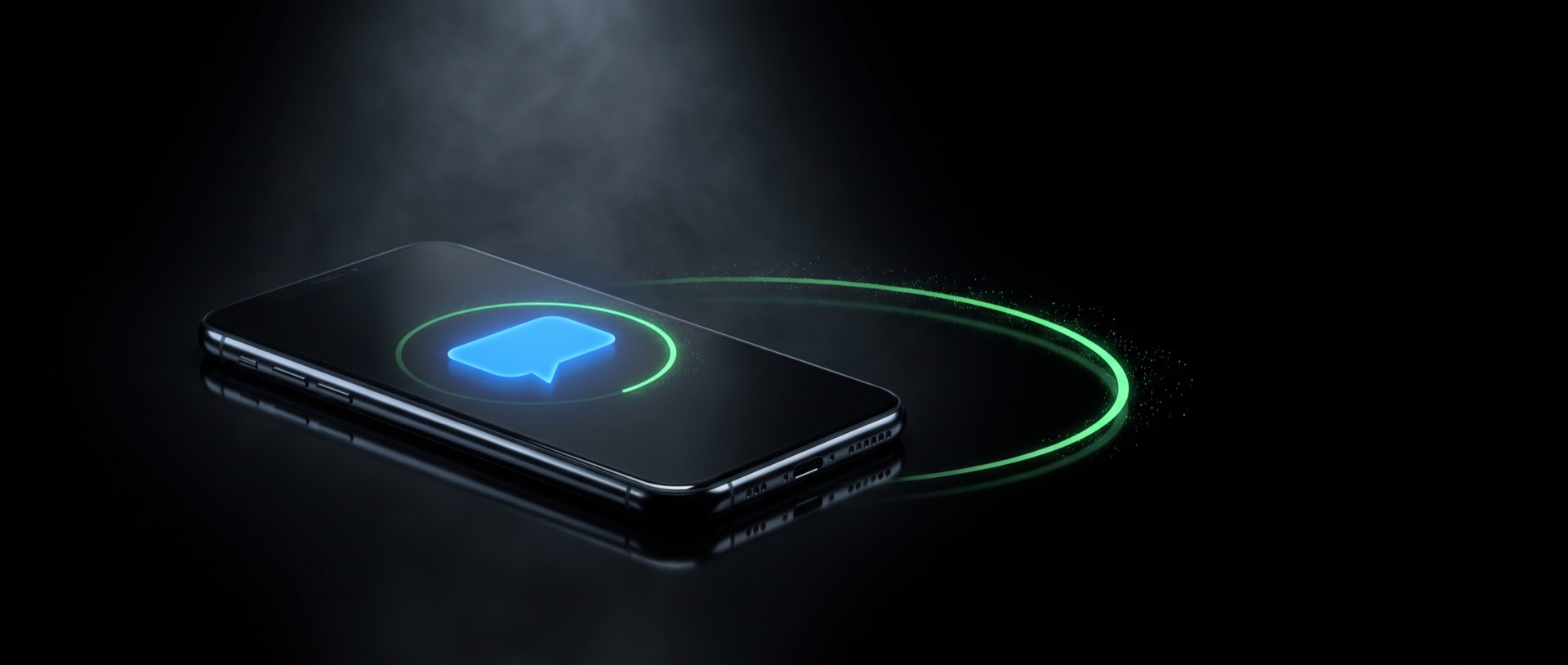 A phone lying in the dark with one unanswered enquiry glowing on screen while time runs out