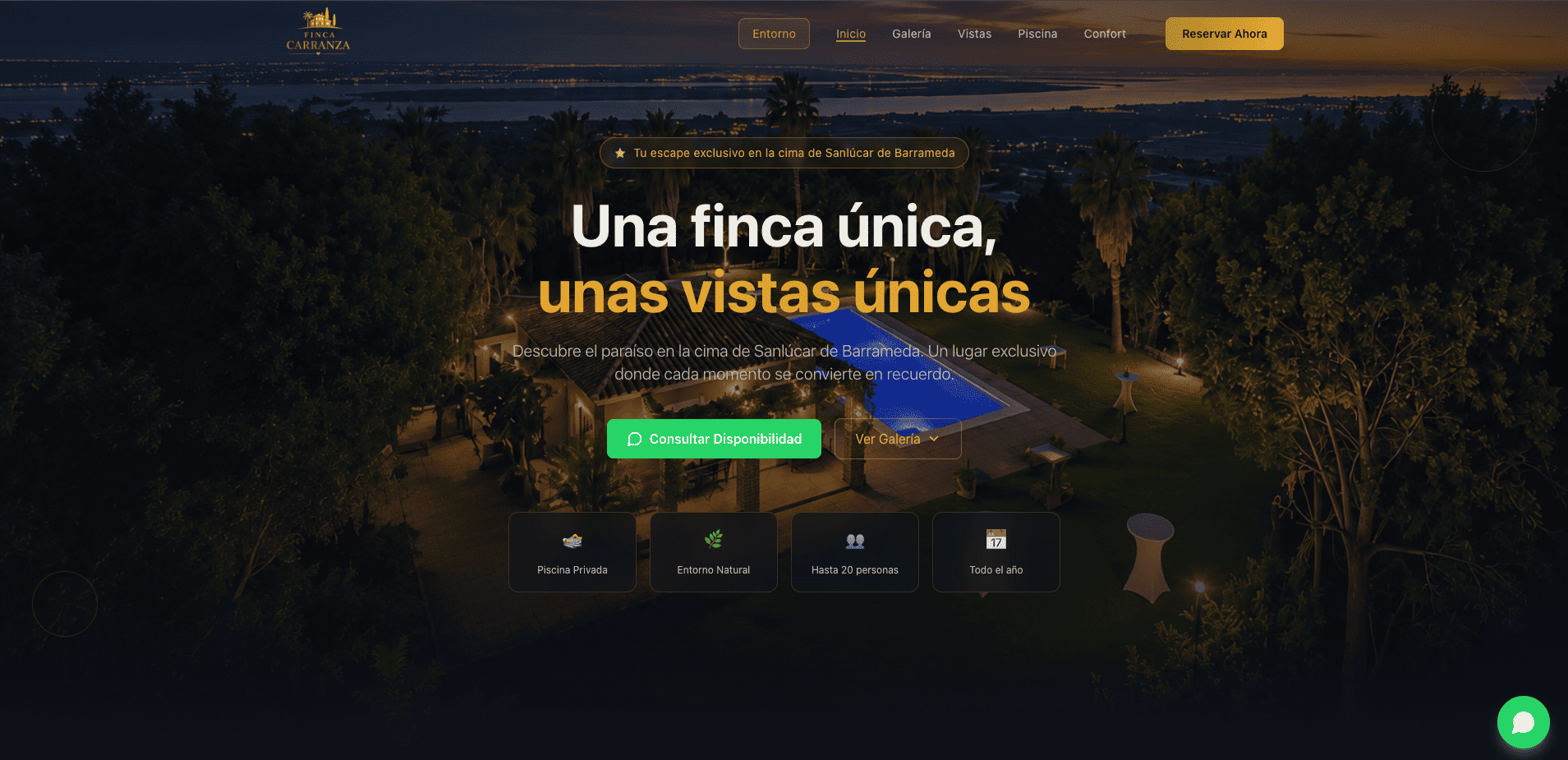 Captura portada de Finca Carranza